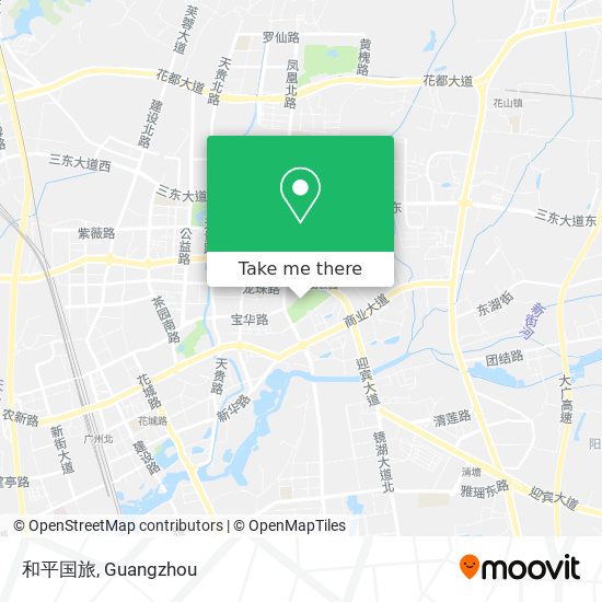 和平国旅 map