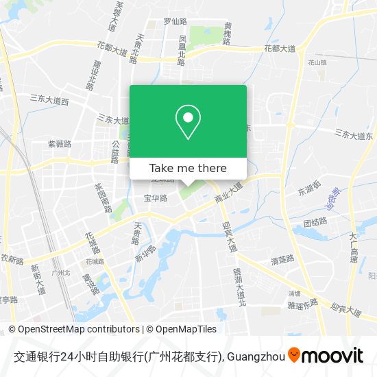 交通银行24小时自助银行(广州花都支行) map
