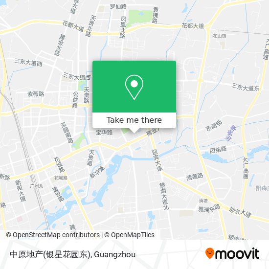 中原地产(银星花园东) map