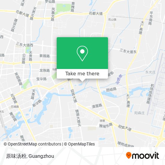 原味汤粉 map