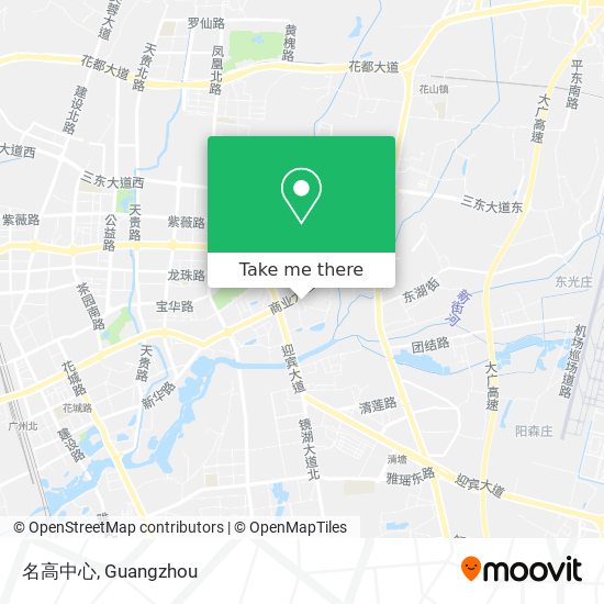 名高中心 map
