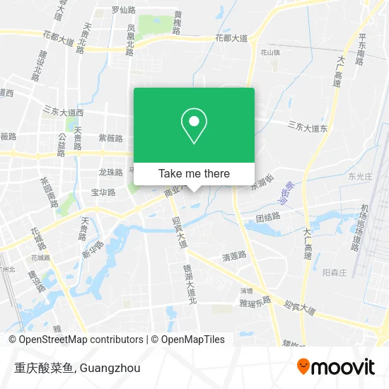 重庆酸菜鱼 map