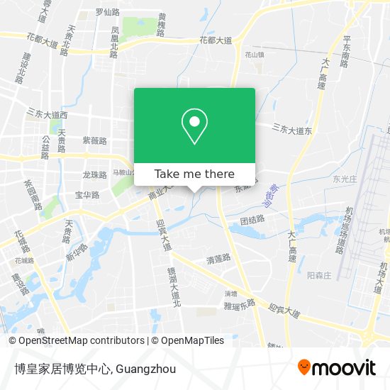 博皇家居博览中心 map