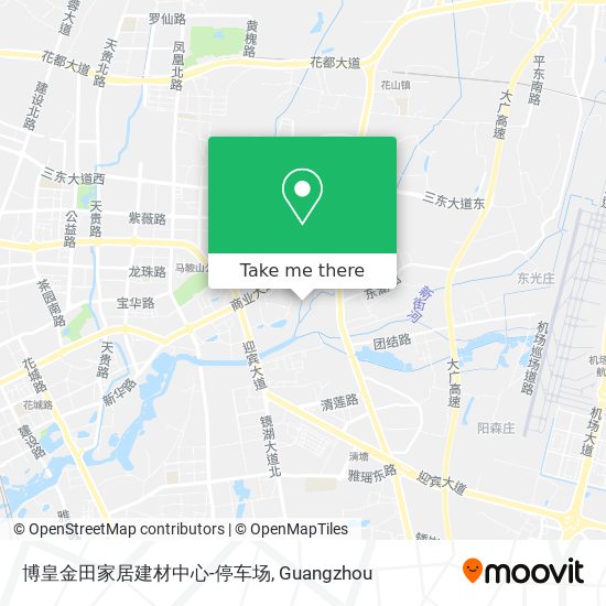 博皇金田家居建材中心-停车场 map