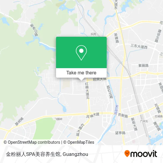 金粉丽人SPA美容养生馆 map