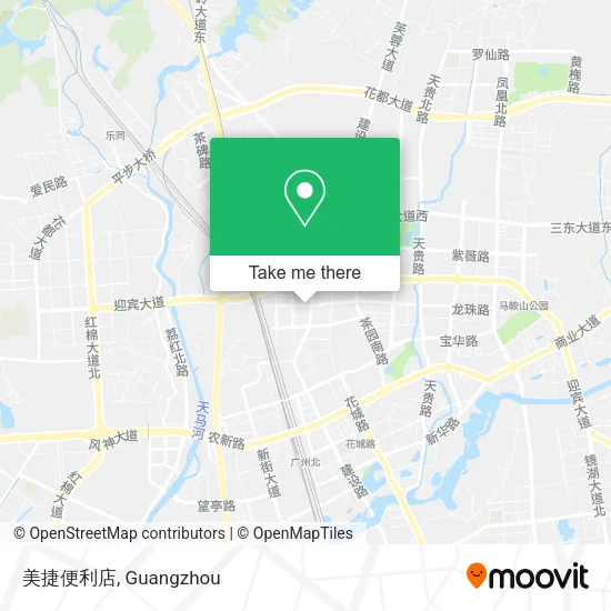 美捷便利店 map