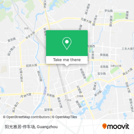 阳光雅居-停车场 map