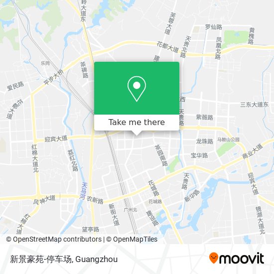 新景豪苑-停车场 map