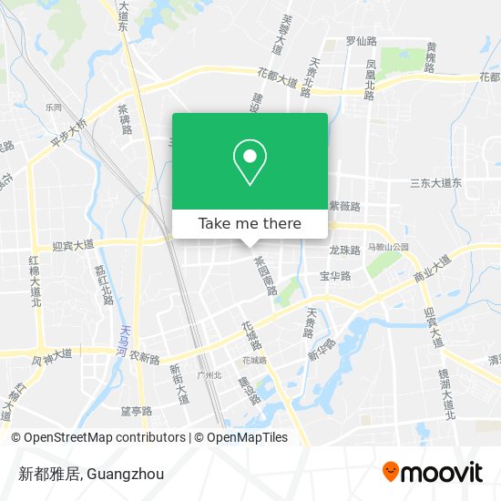 新都雅居 map