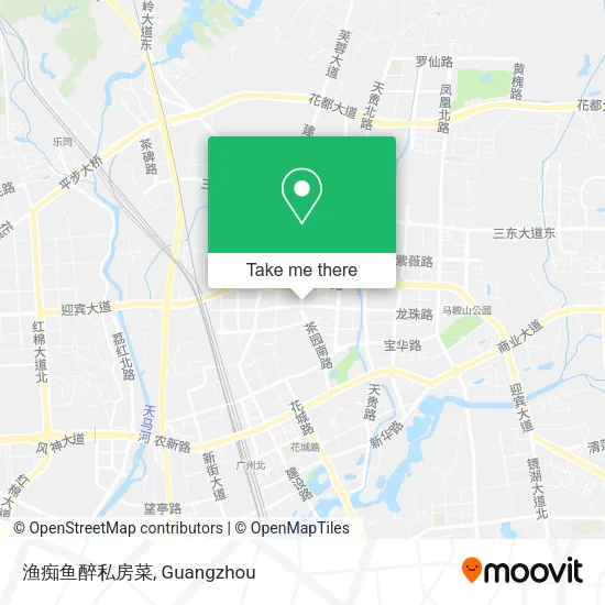 渔痴鱼醉私房菜 map