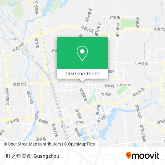 旺之角美食 map