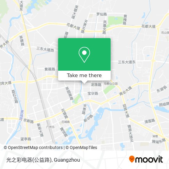 光之彩电器(公益路) map