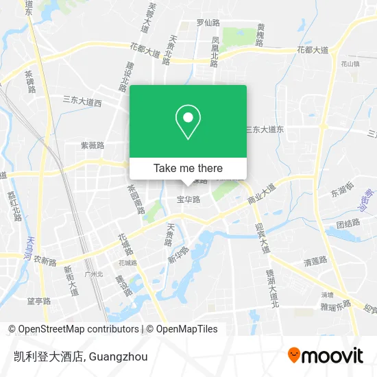 凯利登大酒店 map