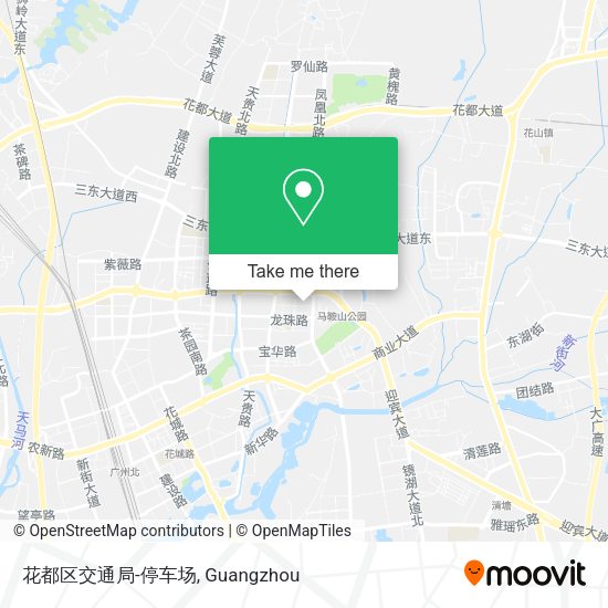 花都区交通局-停车场 map