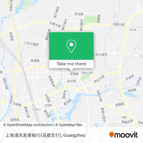 上海浦东发展银行(花都支行) map