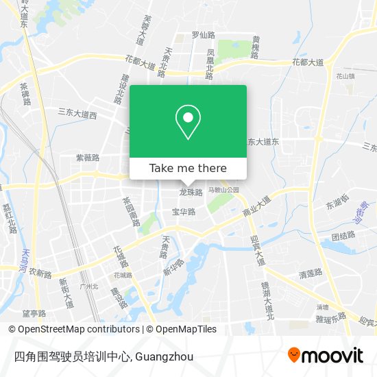 四角围驾驶员培训中心 map