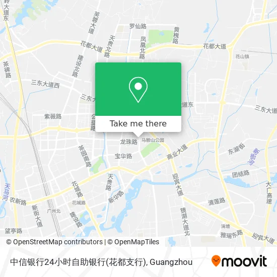 中信银行24小时自助银行(花都支行) map