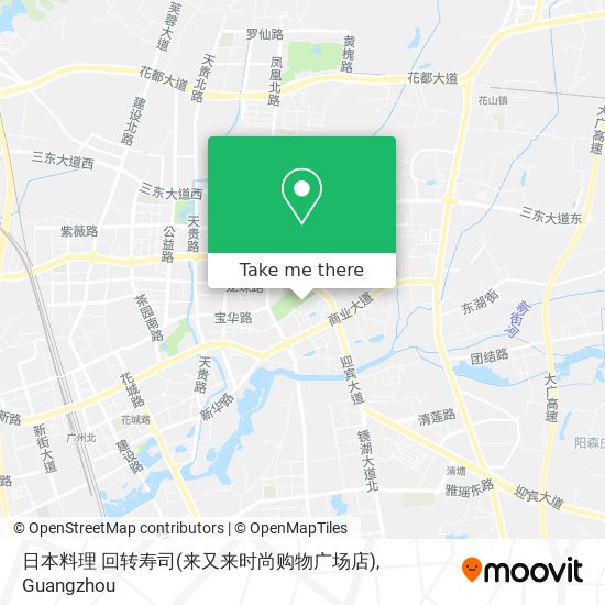 日本料理 回转寿司(来又来时尚购物广场店) map