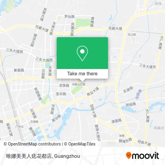唯娜美美人痣花都店 map
