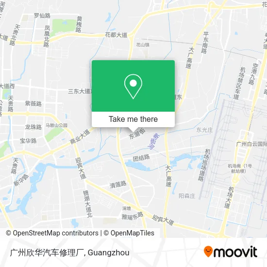 广州欣华汽车修理厂 map