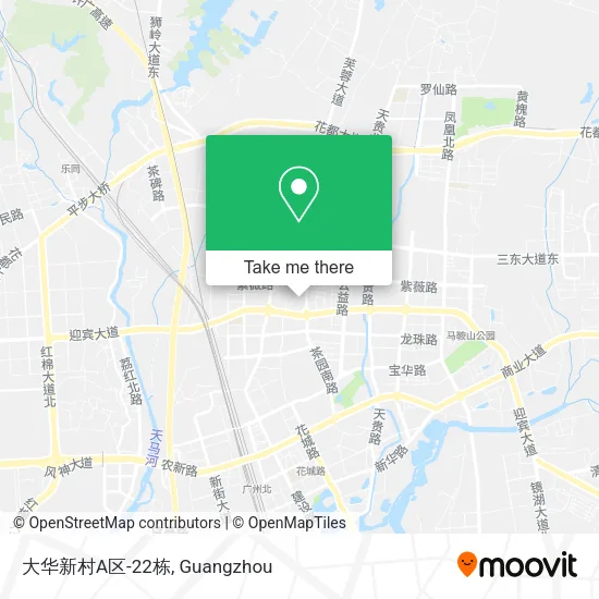 大华新村A区-22栋 map