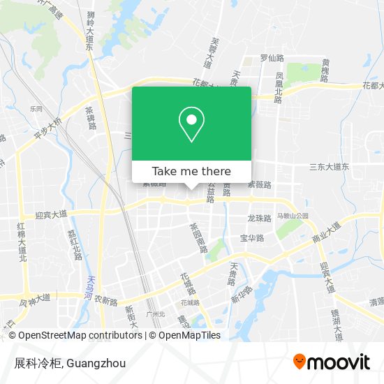 展科冷柜 map