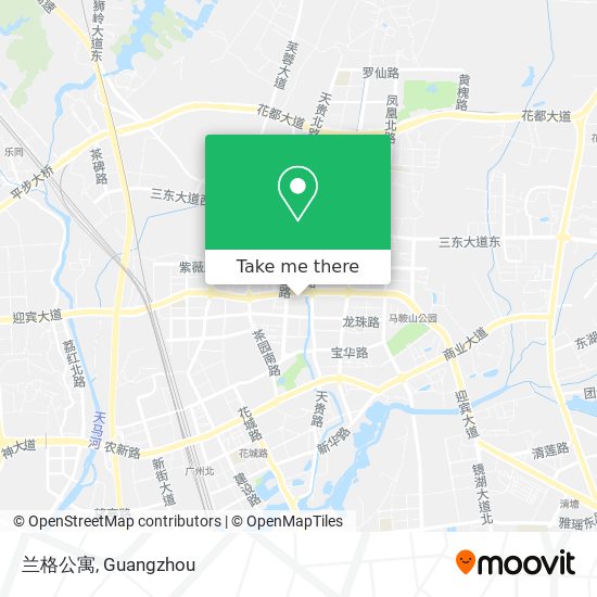 兰格公寓 map