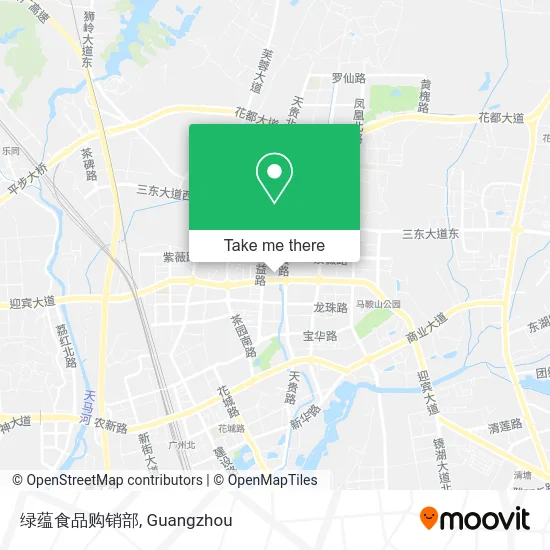 绿蕴食品购销部 map