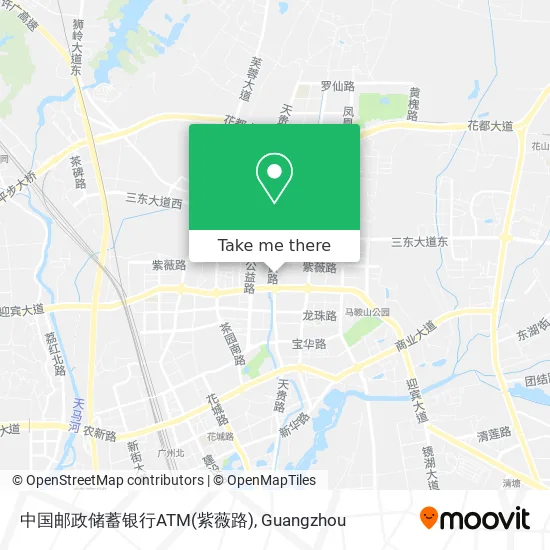 中国邮政储蓄银行ATM(紫薇路) map