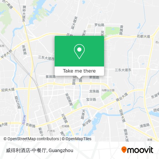 威得利酒店-中餐厅 map