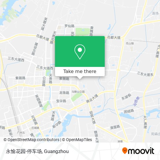 永愉花园-停车场 map