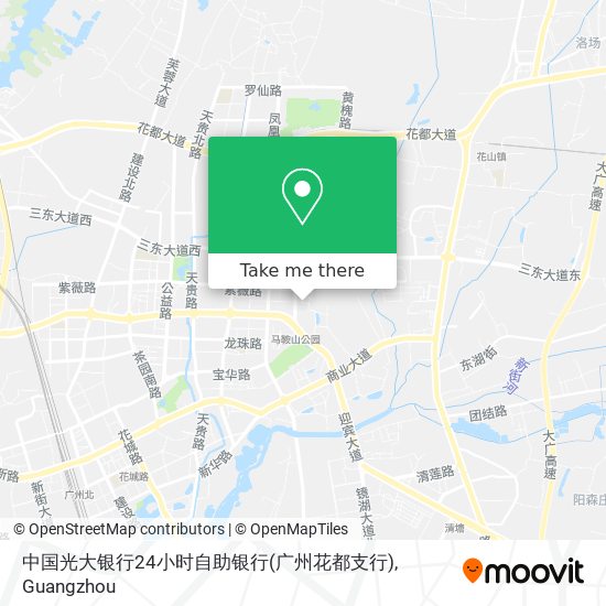 中国光大银行24小时自助银行(广州花都支行) map