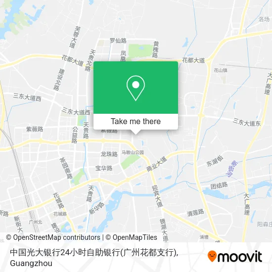 中国光大银行24小时自助银行(广州花都支行) map