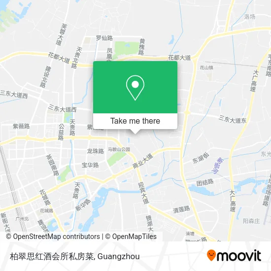 柏翠思红酒会所私房菜 map