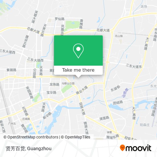 贤芳百货 map