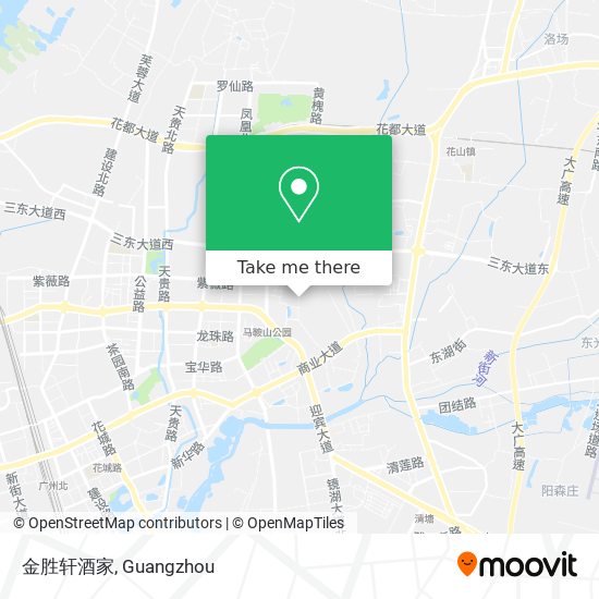 金胜轩酒家 map