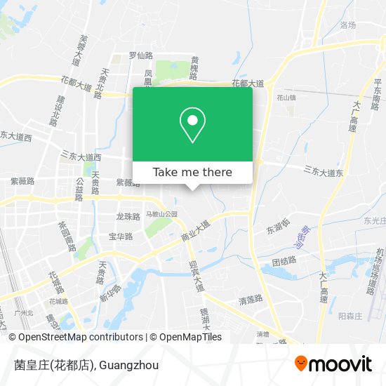 菌皇庄(花都店) map