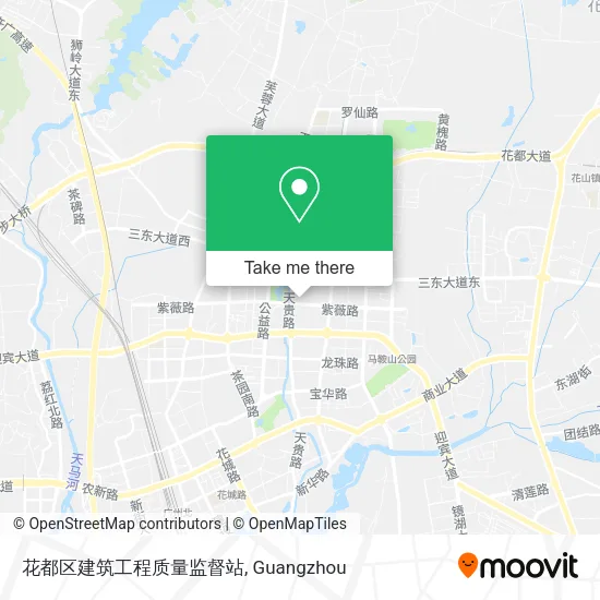 花都区建筑工程质量监督站 map