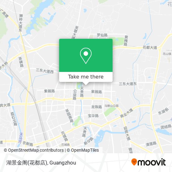 湖景金阁(花都店) map