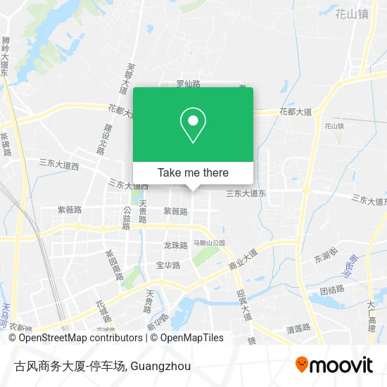 古风商务大厦-停车场 map