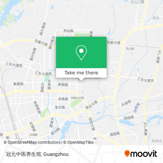 冠元中医养生馆 map