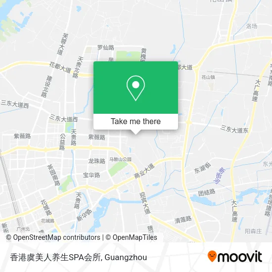 香港虞美人养生SPA会所 map