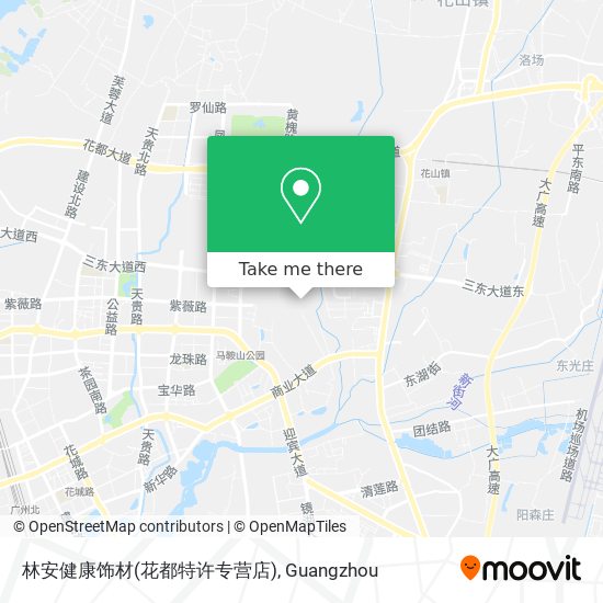 林安健康饰材(花都特许专营店) map