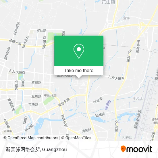 新喜缘网络会所 map