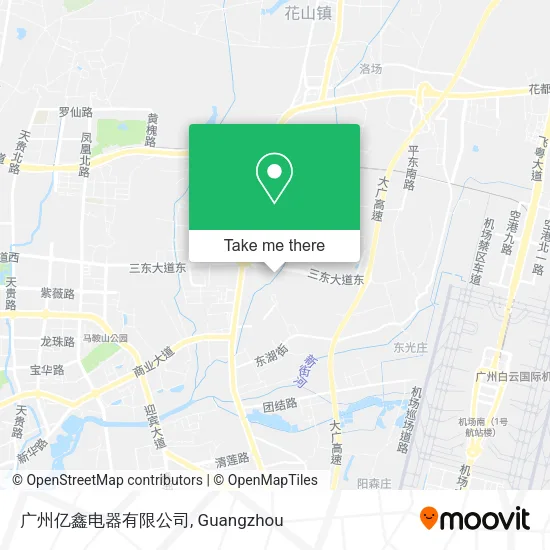 广州亿鑫电器有限公司 map