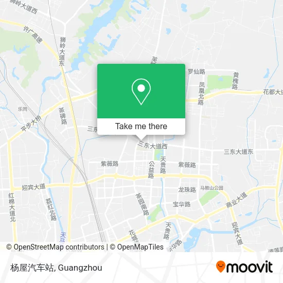 杨屋汽车站 map