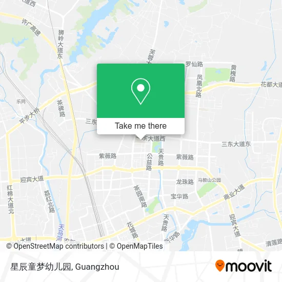 星辰童梦幼儿园 map