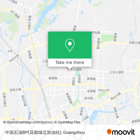 中国石油BP(花都城北加油站) map