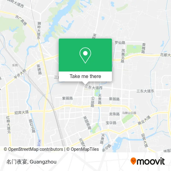 名门夜宴 map