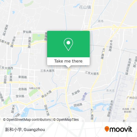 新和小学 map